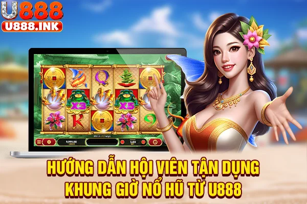 Hướng dẫn hội viên tận dụng khung giờ nổ hũ từ U888